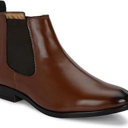 Men's Outdoor Every Day Chelsea Ankle Boots|Soft Cushioned Insole, Slip-Resistance, Dynamic Feet Support, Arch Support & Shock Absorption-image-21