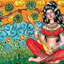 Women In Nature - 12 Illustrated Postcards-image-51