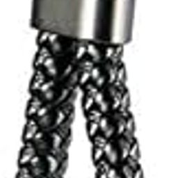 KEYCARE® Universal car Key Holder Handwoven Leather Thread Key Chain Keyring (Black)-image-62