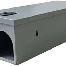 Patel Enterprise Rodent Bait Station Roda Box Rat Bait Station Powder Coated Mild Steel (Pack of 1)-image-14