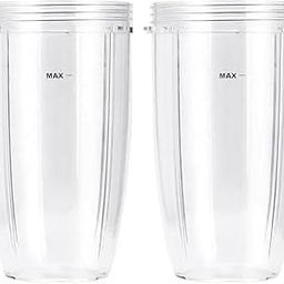 Wonderstar Replacement blender Cup for Nutribullet Replacement Parts 32oz compitable for Nutri Bullet 600W and 900W, Pack of 2-image-67