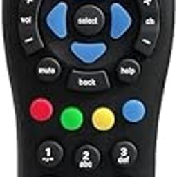 7SEVEN®Compatible with Tata Sky Set Top Box Remote Control Suitable for HD SD Tata Sky Setup Boxes Non-Voice Command - Match Keys Exactly with Existing Tata Play Set-Top Box Remote Controller-7