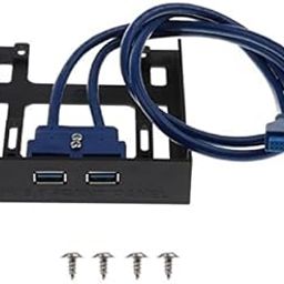 CALANDIS™ 2xUSB 3.0 Front Panel 3.5inch 2-Port Hub to 20pin Connector Floppy Drive Bay | USB Cables, Hubs & Adapters | Computer Cables & Connectors-image-15
