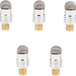 UniQMart 5 Pieces 2 in 1 Replacement Fiber Tips for Capacitive Stylus Pens Diameter 6.0mm-21