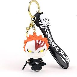 Embrace the Anime Adventure With Bleach 3D Silicon Keychain For Gift, Bag, Car Pendant Charms Accessories Gifts-picture-46