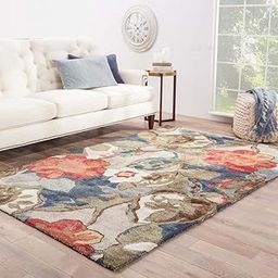 zia carpets Hand-Hooked Collection Traditional Pure Woollen Home and Decor Carpet Size 7 X 10 Feet-image-27