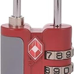 3 Digit Luggage Lock Best for International Travelling Assorted Color & Shape-image-30