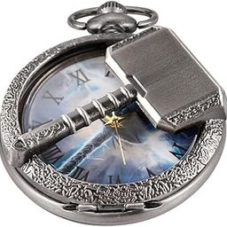 Christmas Eve Series Quartz Pocket Watch for Men, Men's Gift with Chain Quartz Pocket Watches Gift-image-48