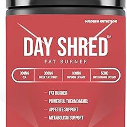 Fat Burner for Men Women | Appetite Suppressant | Powerful Thermogenic | Weight Loss Supplement | Belly Fat Burner for Men Women | Yohimbine | Hydroxycut | Green Tea Extract | Pre Post Workout | 60 Tab-image-71