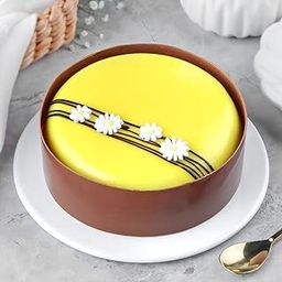 Fnp Floral Fantasy Mango Cake 500 G-image-90