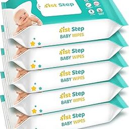 1st Step Baby Wet Wipes Enriched With Aloe-Vera And Jojoba Oil (80Pcs, Pack Of 5)-image-87