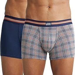 UI21 Men's Super Combed Cotton Elastane Stretch Printed Trunk with Ultrasoft Waistband (Pack of 2_Colors & Prints May Vary)-52