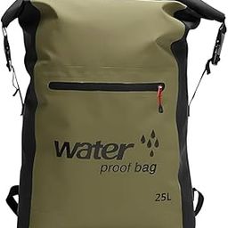 Cyrox 25Liter Waterproof Dry Bag, Heavy-Duty PVC, Storage Bag Organizer - Roll Top Lightweight Dry Storage Bag Backpack for Travel, Swimming, Boating, Kayaking, Camping and Beach (1Pcs)-image-98