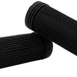 CARIZO GC3 Bike Rubber Handle Grip Covers Set of 2 Black for TVS Apache RTR 160-18