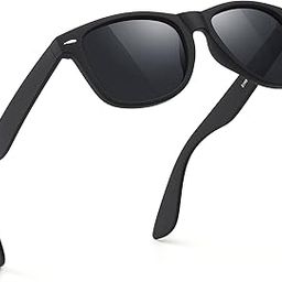 Sunglasses Men Polarized Sunglasses for Mens and Womens,Black Retro Sun Glasses Driving Fishing UV Protection-image-27