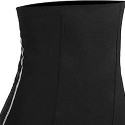 CALADNIS Women Sauna Slimming Belt Thermo Waist Trimmer Exercise Body Shaper M-image-73