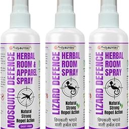 PrettyBUYERS Naturals Mosquito Repellent Spray & Lizard Repellent Spray Combo | 100MLx1+100MLx2-image-3