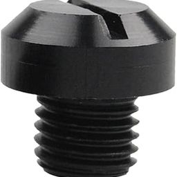 STYLEHEAVEN 2 Pcs M10x1.25 Rearview Mirrors Thread Hole Plug Screw Bolts Black Reverse-image-6