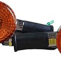 BIKEBLOOM Side, Rear, Front Incandescent Indicator Light for Royal Enfield Classic 350, Classic, Classic 500, Electra 350 (Amber) (Pack of 2)-picture-4