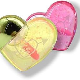 HUDA GIRL Heart Shaped Mini Lip Gloss Tint Set for Women/Girls, Pink Shiny Waterproof and Long Lasting Lip Gloss for Girls-image-97
