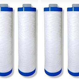 AQUANERO+ Pre Filter for Water Purifier, 9 inch PP Yarn Wound Filter (120 Grams) Threaded Candle Cartridge Pack of 4 pc AQUAFRESH_04-12