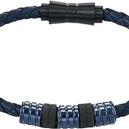 Azure Edge Leather Bracelet-37
