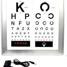 EYE CARE PRODUCTS (DELHI) LED Vision Chart with 2 Languages , 3 m-image-11