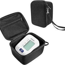 Home Blood Pressure Monitor Portable Storage Hard Case Compatible with Smart Upper Arm Blood Pressure Monitor,Digital Wrist Blood Pressure Monitor Travel Carrying Storage Bag with Handle(Case Only)-12