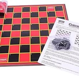 Funskool Games, Checkers Plus 5, 5 in 1 checkers board games, Kids & family, 2 players, Ages 7 and above-3