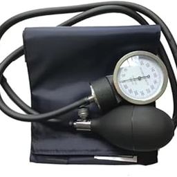 RCSP Aneroid Sphygmomanometer Manual Blood Pressure Monitor Kit, BP Arm Cuff with Latex Free Inflation Systam with Calibrated Nylon Cuff,, Black-image-73