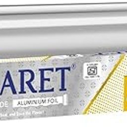 Claret Aluminium Foil 25 Meter | Food-Grade, Extra Strong & Durable | Retains Freshness & Keeps Food Warm | Ideal for Wrapping, Baking, Grilling & Storing Food (Pack Of 1)-22