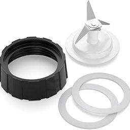 Blender Replacement Parts for Hamilton Beach Blender Blade with Jar Base Cap and 2 O Ring Seal by Aooba-image-69