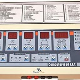 Physio Trust Computerized IFT Machine 65 Program (Interferential Therapy) Physiotherapy Electrotherapy Divice-image-2