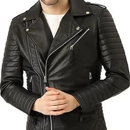 MEN'S LAETHER BIKER JACKET-picture-24