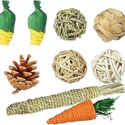 LOOM TREE 9X Exercise Chew Teeth Care Molar Toy for Rabbit Hamster Guinea Pig Pet | Small Animal Supplies | Exercise & Toys-picture-19