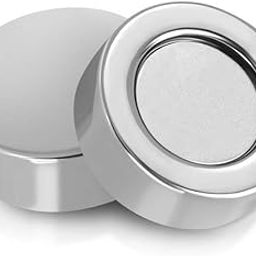 Silver Metal 9MM Round Barbell Magnetic Fake Plugs No Piercing Single Ear Stud Earring Jewelry-image-37