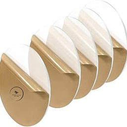 AbhiKalpya Art Studio Transparent Acrylic Sheet Circle 5 pcs Plexiglass (DIA : 3 Inch) Set of 5-17