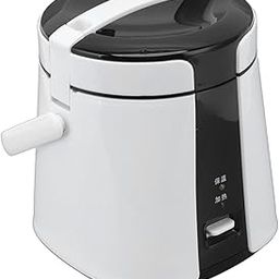 UniMarket® Rice Cooker, Mini Rice Cooker Easy to Clean Black and White Keep Warm Function 1.2 Liter Capacity for Outdoor use for use-image-59