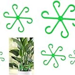 HASTHIP® 4 Pack Plant Climbers Stem Holders 6-Claw Plastic Supports Rings Clips for Climbing House Accessories 2PCS-image-13