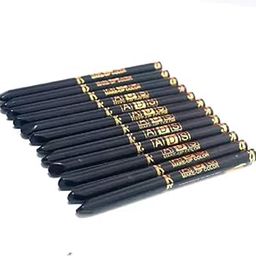 KANHIYA S.R.K A.D.S Perfect Waterproof Eyeliner and kajal -12pcs Black Container 2.5 g (Black, 30 g)-image-89