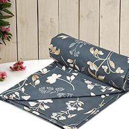 Amazon Brand – Umi Super Soft Brushed Microfiber Cotton Single Quilt/Duvet/Razai Cover | 60x90 Inches | 144 TC Printed Comforter Cover with Zipper Closure & Corner Ties-image-3