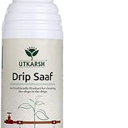Utkarsh Drip Saaf | Eco Friendly Product For Cleaning Drip System | Biodegrades Organic Stuffs in the Drips | 1 Liter; Pack of 1-image-41