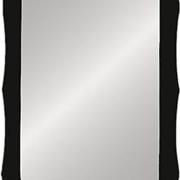MIHAGUTY Magnetic Locker Mirror, Makeup Mirrors -5"x7" Real Glass for School Locker, Bathroom, Household Refrigerator, Locker Accessory, Workshop Toolbox or Office Cabinet (Black)-3