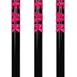 Bsm Pink&Blue Cricfreak Cricket Stumps with Stand Cricket Kit Plastic Wickets for Cricket Standard Wickets for Cricket Ground, Match, Tournament Stump with Stand & Bails- Black -Plastic Wickets Set-image-52