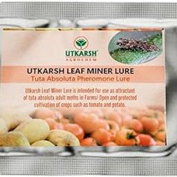 Utkarsh Tomato Leaf Miner Tuta Absoluta Pheromone Lure for Catching Insects/Moth of Tomato Leaf Minor of Tomato, Potato, Okra and Other Vegetables - 10 Lures-image-10