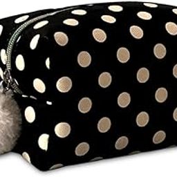 Strutt Toiletry Bag for Women, Makeup Pouch, Waterproof Cosmetic Case, Makeup Pouch Bag, Travel Organizer Kit (Black)-image-55
