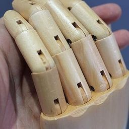 Wooden Jewellery Glasses Hand Display Stand with Flannel Long-Flower1 Health & Beauty | Nail Care, Manicure & Pedicure | Nail Art Accessories-image-74