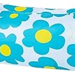 bnf®Inflatable Lounger Bed Sleeping Bag Backyard Camping Portable Couch Air Sofas Blue Flowers|Home & Garden | Furniture | Beds & Mattresses-15