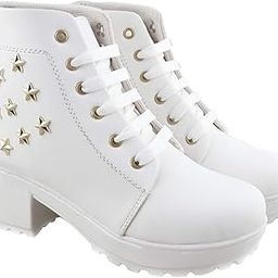 Women's Fashion Casual Outdoor High Heel Ankle-image-103