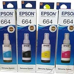 T664 Original Ink Compatible for Epson L100, L110, L130, L200, L210, L220, L300, L310, L350, L355, L360, L365, L380, L455, L550, L555, L565 Printers (Multicolour)-image-38